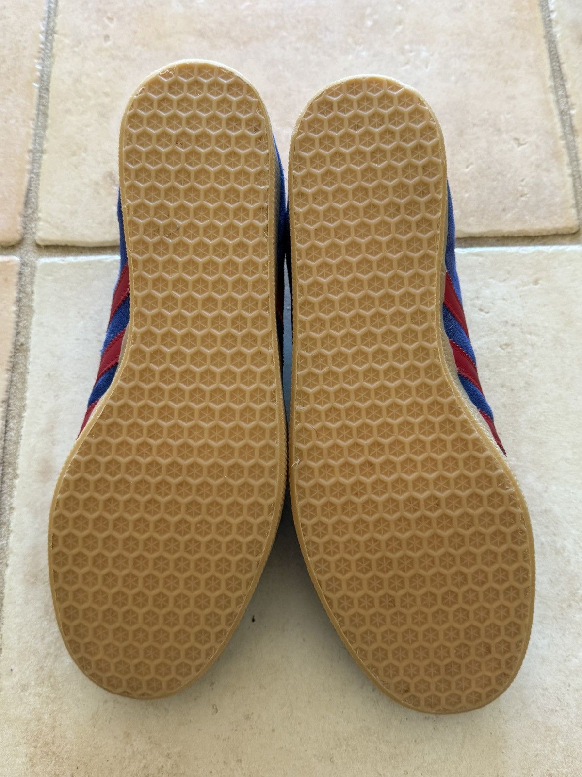 Adidas Red and Blue Gazelle Size US 10.5 / EU 43-44 - 3 Thumbnail