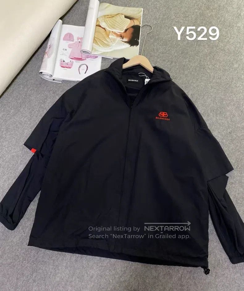 Balenciaga Balenciaga Small Logo Casual Jacket Size US S / EU 44-46 / 1 - 1 Thumbnail
