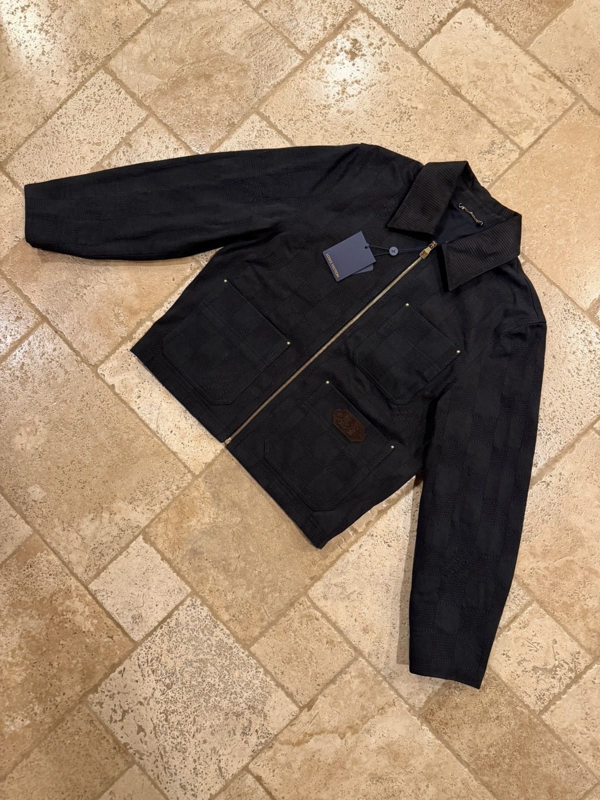 Louis Vuitton Louis Vuitton x Pharrell 2024 Damier Workwear Blouson Jacket Size US L / EU 52-54 / 3 - 7 Thumbnail
