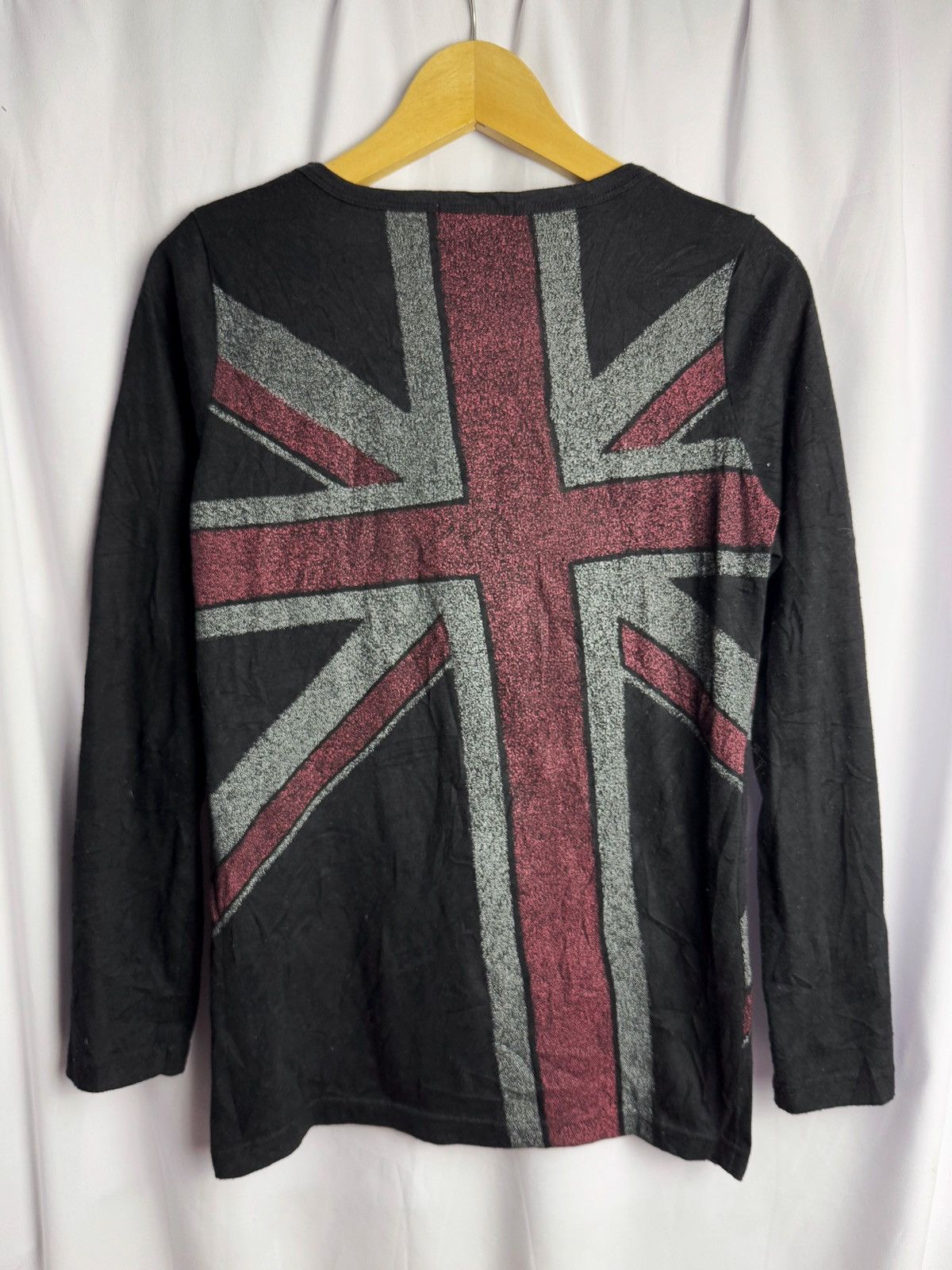 Beauty Beast × Hysteric Glamour × Japanese Brand Colza Poem England Flag Long Sleeve Japanese Style Size US S / EU 44-46 / 1 - 2 Thumbnail