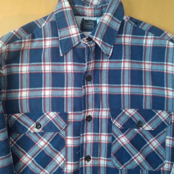 Vintage Vintage Sears Lined Flannel Button Shirt | Grailed