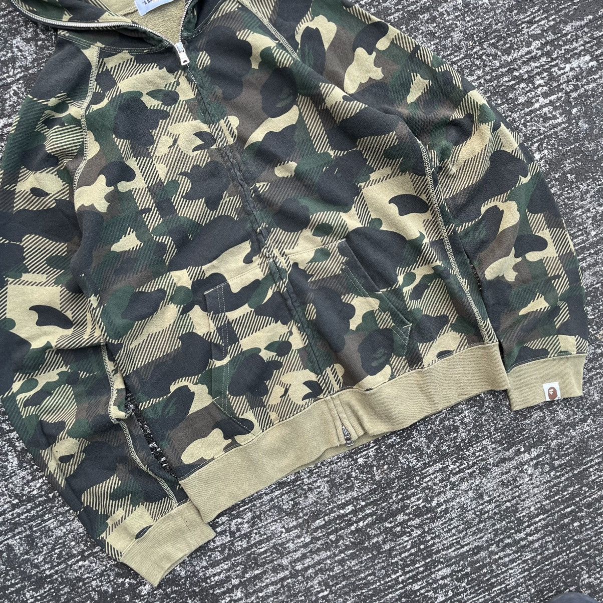 Bape A Bathing Ape Check 1st camo Full zip hoodie Size S / US 4 / IT 40 - 6 Thumbnail