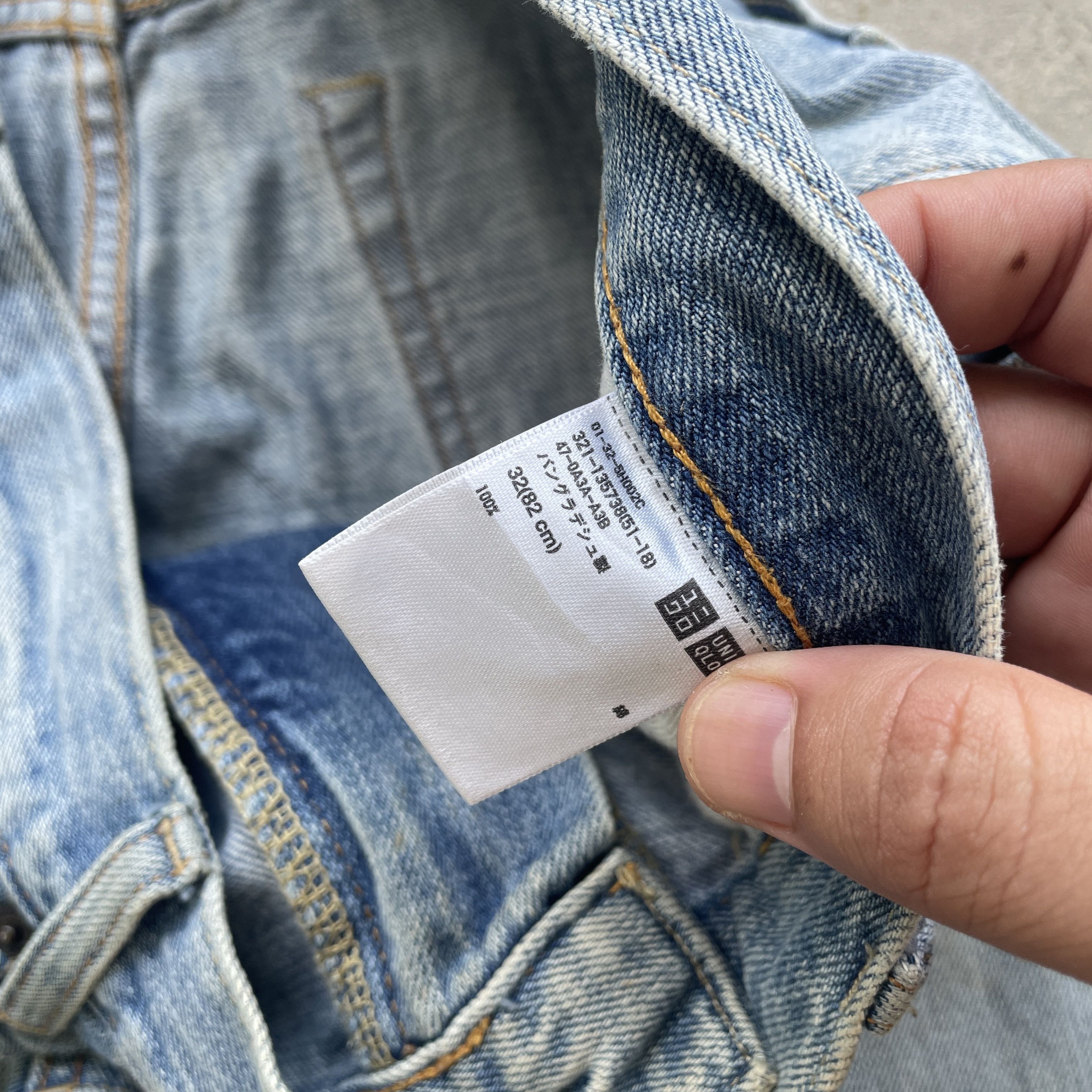 Japanese Brand VINTAGE JAPANESE FADED JEANS DISTRESSED DENIM PANTS W33 Size US 33 - 7 Thumbnail