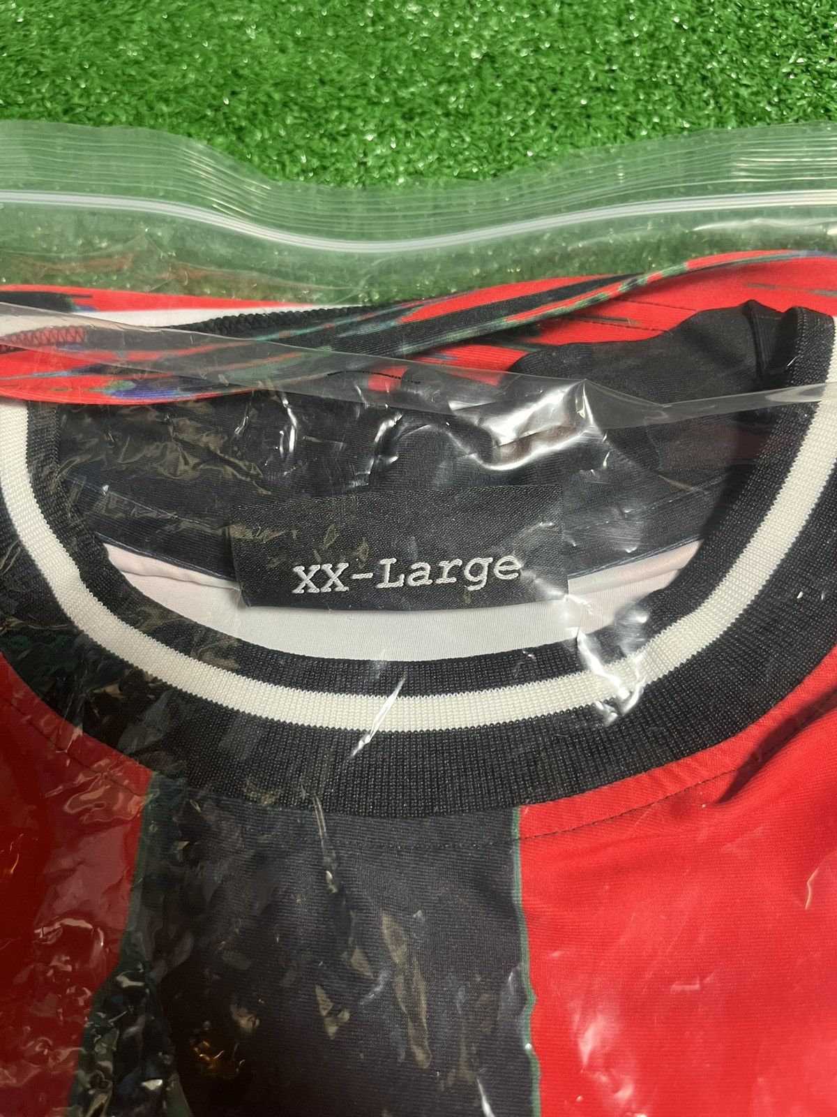 Fuck The Population BLURRED VISION SOCCER JERSEY Size US XXL / EU 58 / 5 - 7 Thumbnail