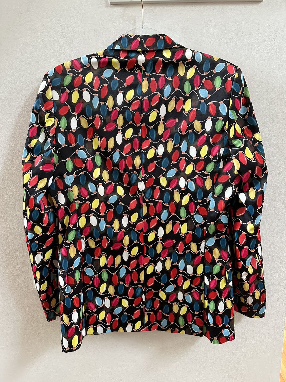 Holiday Brand Festive Christmas light suit jacket Size 38S - 3 Thumbnail