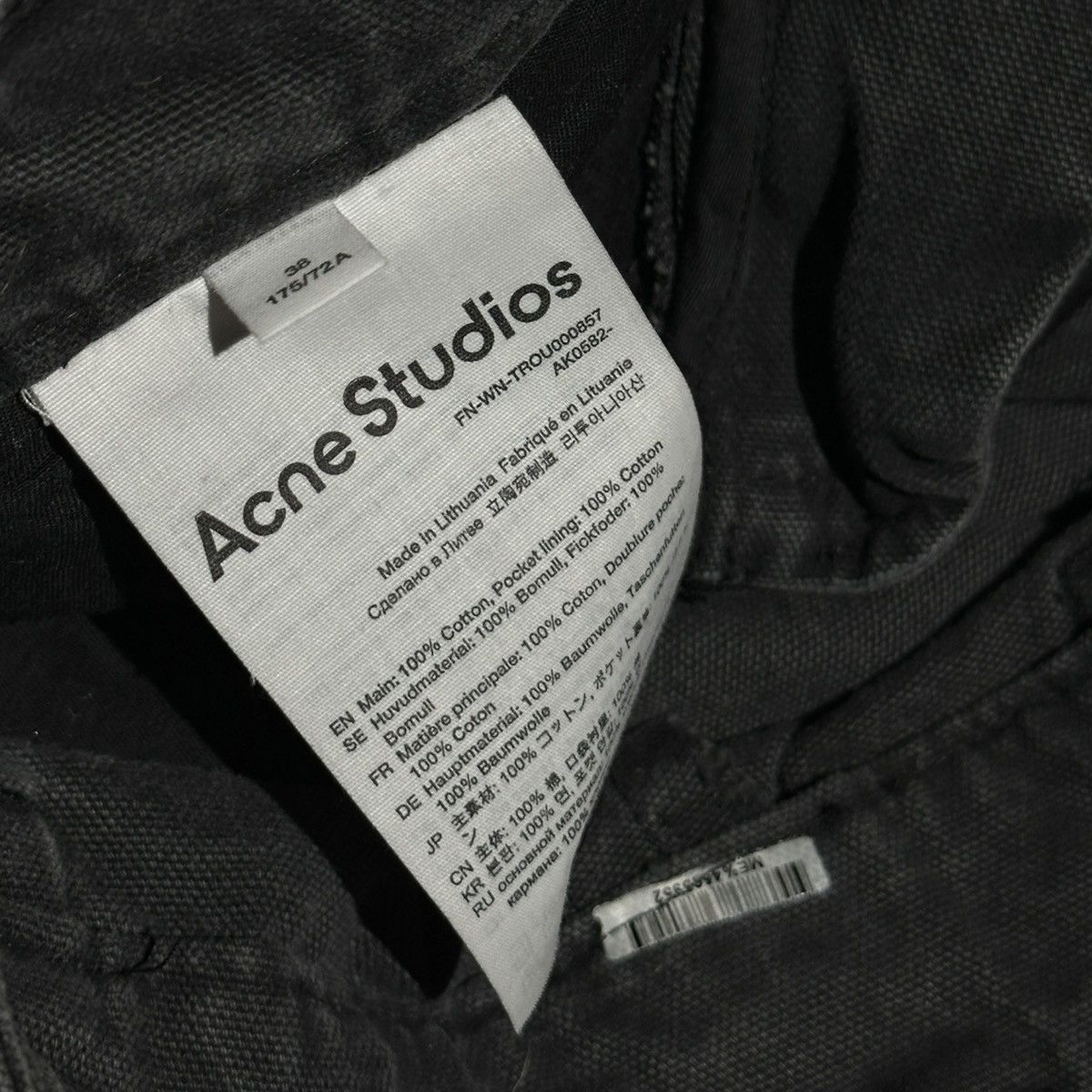 Acne Studios Wide leg holster strap cargo pant Size US 30 / EU 46 - 3 Thumbnail