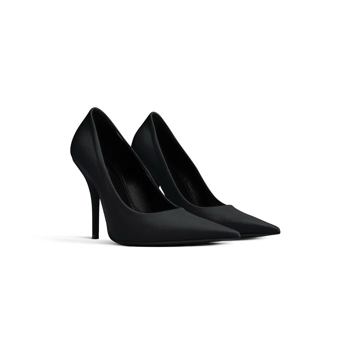 Prada Prada Satin High-Heeled Pumps Size US 7 / IT 37 - 1 Thumbnail