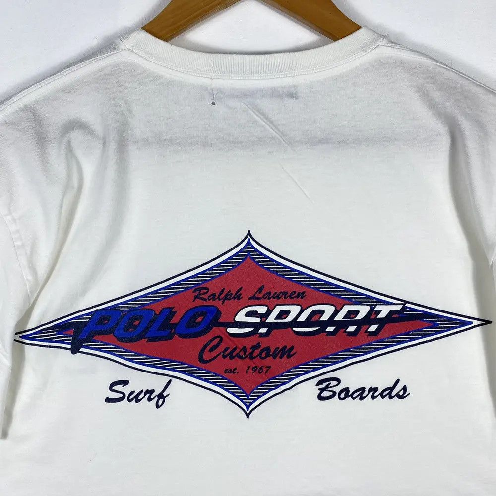 Polo Ralph Lauren VINTAGE POLO SPORT RALPH LAUREN CUSTOM SURF BOARDS TEE Size US M / EU 48-50 / 2 - 3 Thumbnail