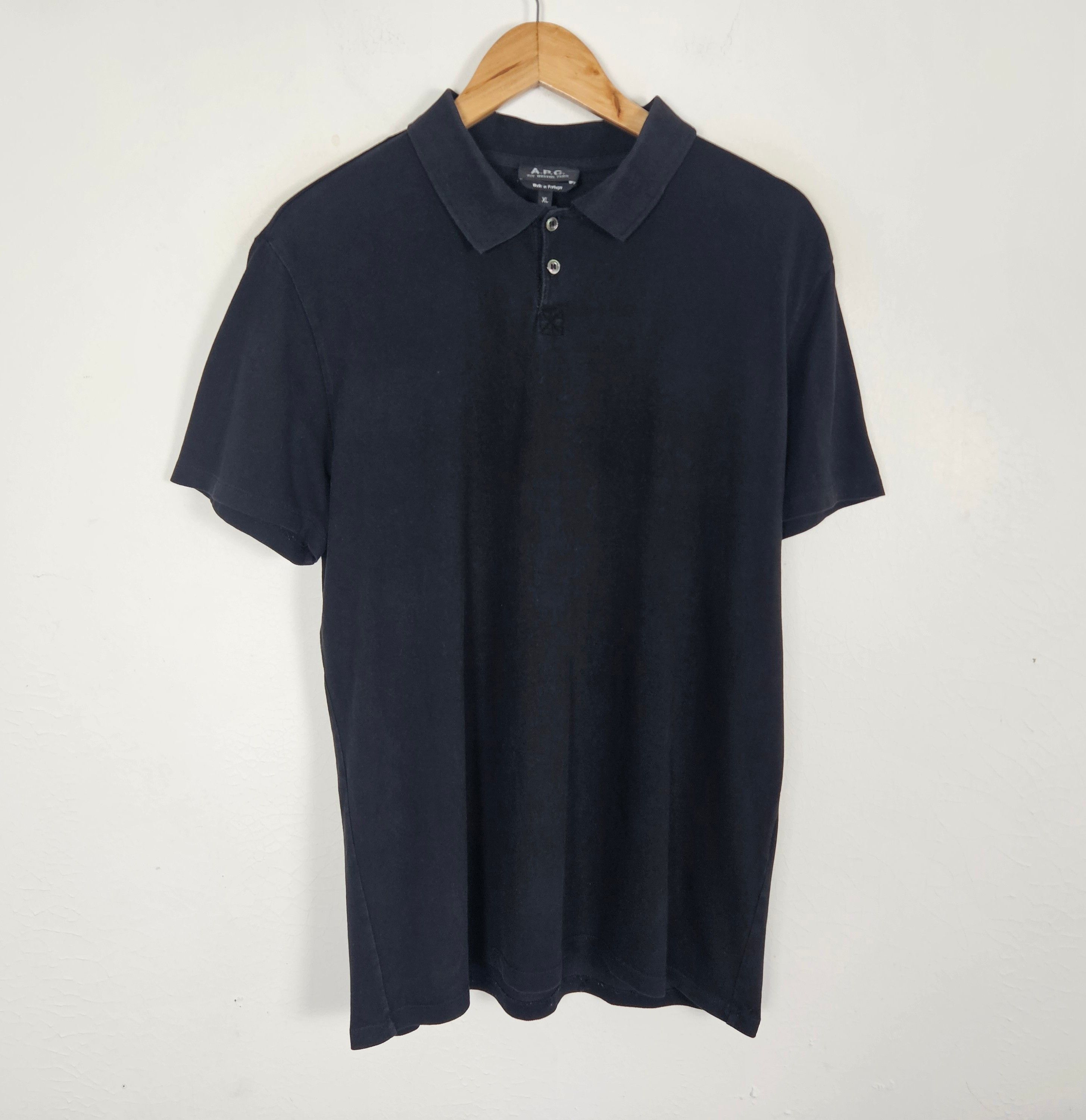 A.P.C. APC polo shirt Size US XL / EU 56 / 4 - 2 Thumbnail