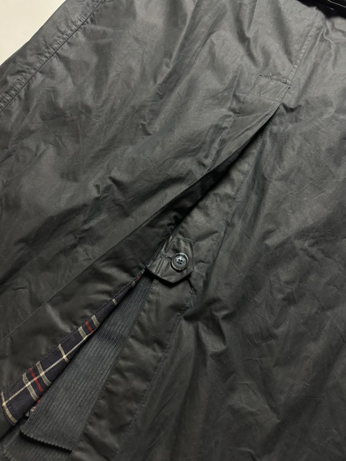 Barbour × Vintage RARE VINTAGE Barbour Wax coat Jacket y2k Size US L / EU 52-54 / 3 - 11 Thumbnail