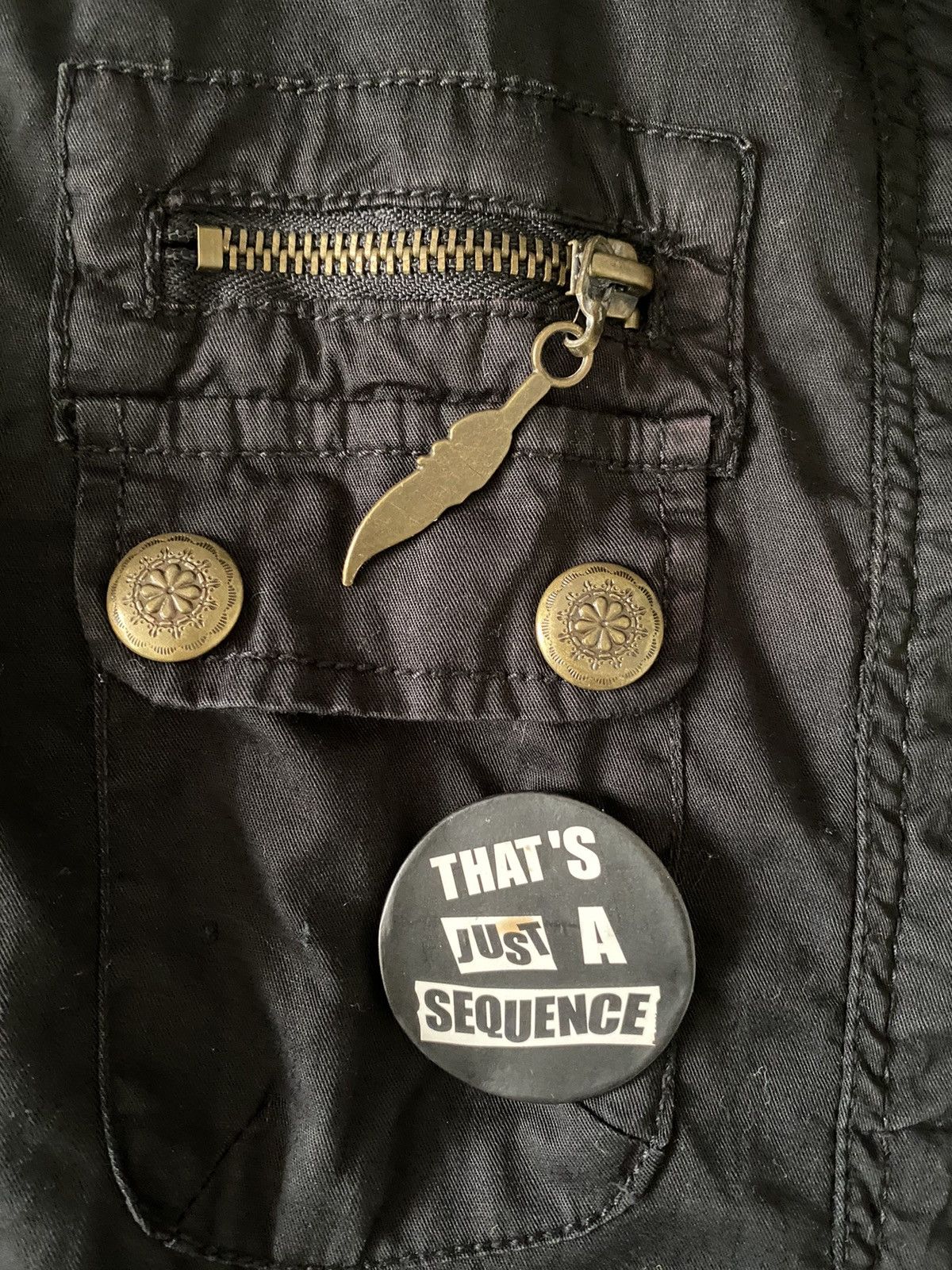 Hysteric Glamour × Japanese Brand × Seditionaries Vintage ☠️ Dosh Punk Jacket LGB tactical design Size US M / EU 48-50 / 2 - 17 Thumbnail