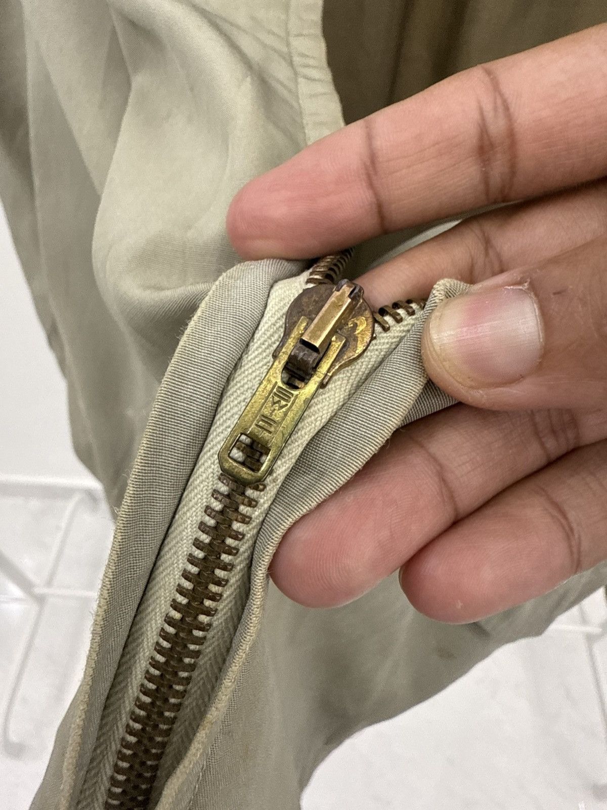 McGregor VTG Distress RARE 50s McGregor Swift Copper Zipper Jacket Size US M / EU 48-50 / 2 - 15 Thumbnail