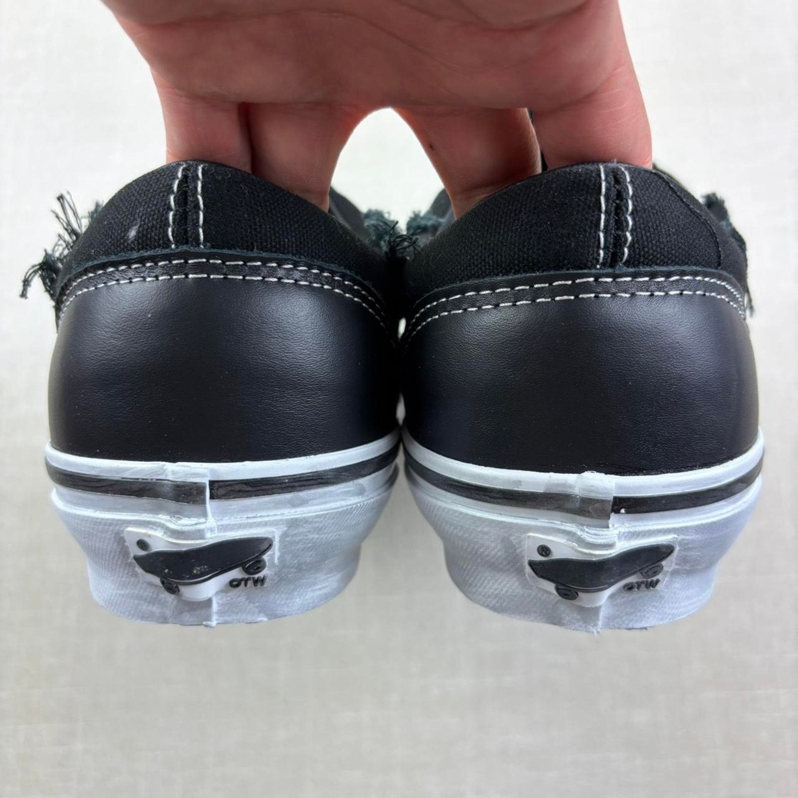 Vans 📓 2025 Vans OTW Old Skool 36 Vibram “Distressed Silver” 12M Size US 12 / EU 45 - 6 Thumbnail