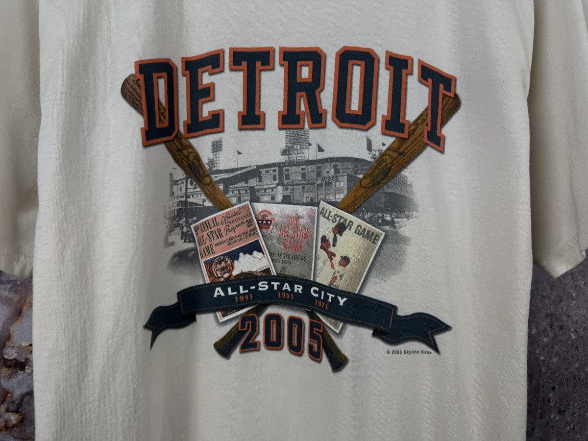 Vintage Vintage 2005 Detroit All Star City Baseball T-Shirt USA Size US L / EU 52-54 / 3 - 5 Thumbnail