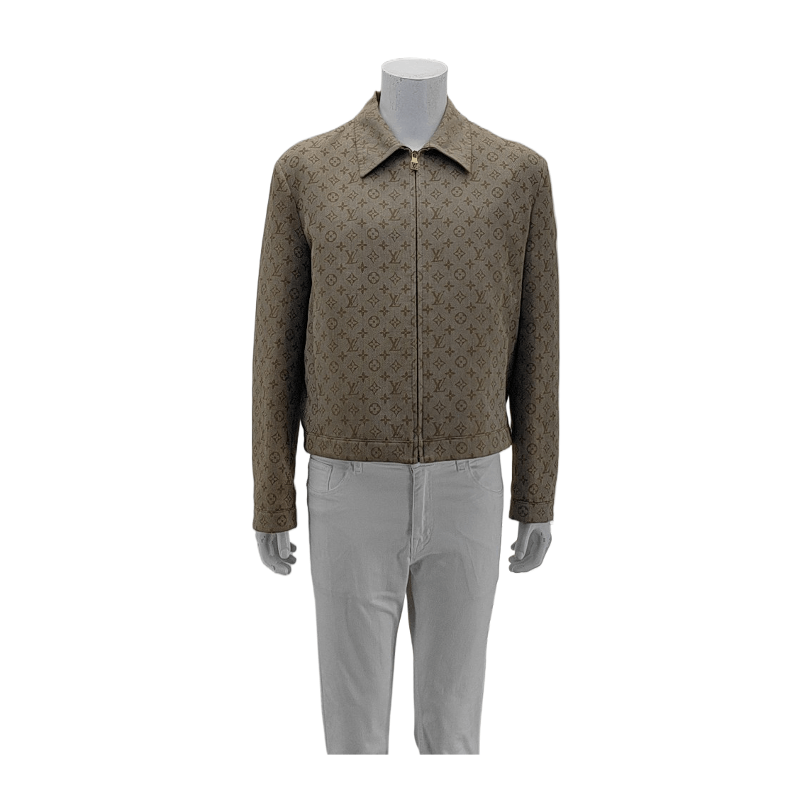 Louis Vuitton Louis Vuitton Monogram Cotton Zip Jacket Size 50 Size US M / EU 48-50 / 2 - 1 Thumbnail
