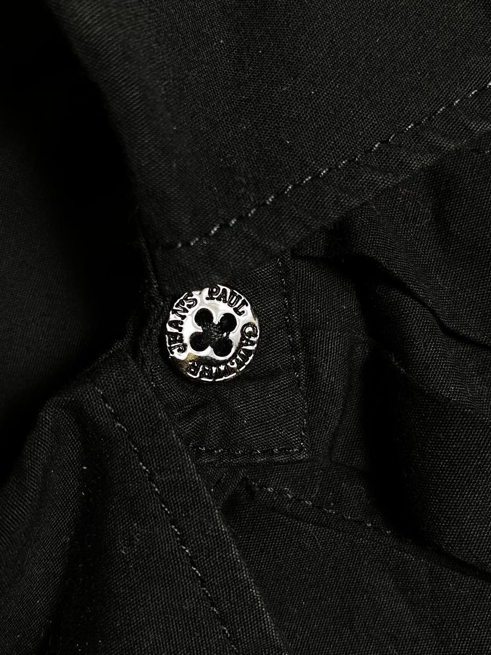 Jean Paul Gaultier Jean Paul Gaultier Logo JPG Black Classic Shirt Vintage Y2K Size US S / EU 44-46 / 1 - 9 Thumbnail