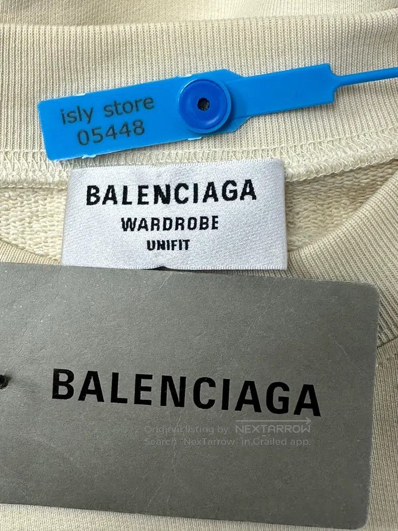 Balenciaga Balenciaga Solid Color Letter Logo Printed Hoodie Size US L / EU 52-54 / 3 - 4 Thumbnail