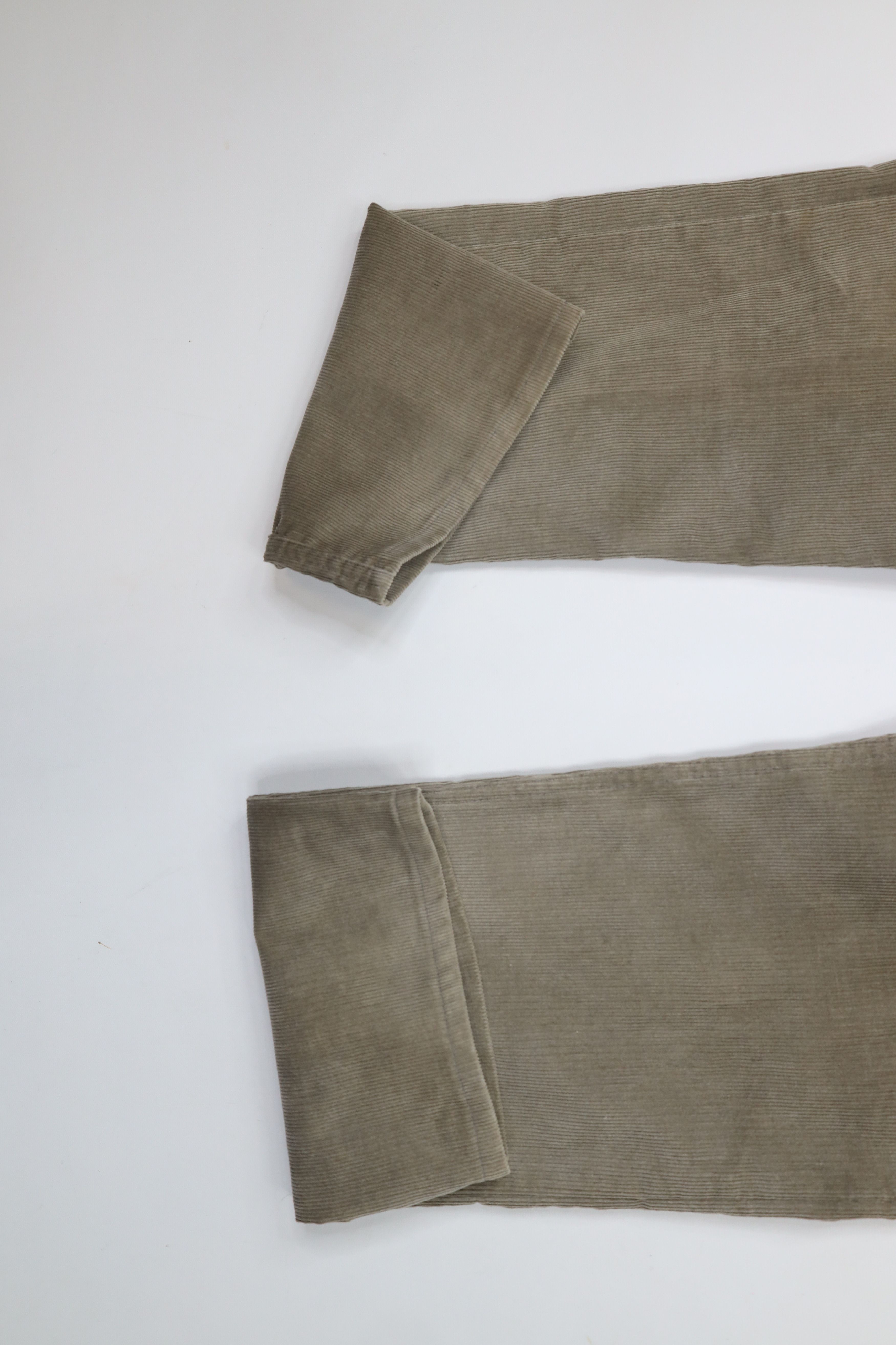 Levi's × Vintage Vintage 80s Levis Flared Corduroy Chino Pants Gray USA Size US 34 / EU 50 - 4 Thumbnail