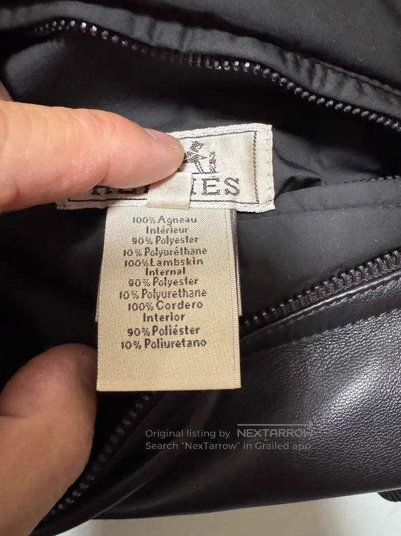 Hermes Hermes Two-sided wear hooded sheepskin Size US M / EU 48-50 / 2 - 6 Thumbnail