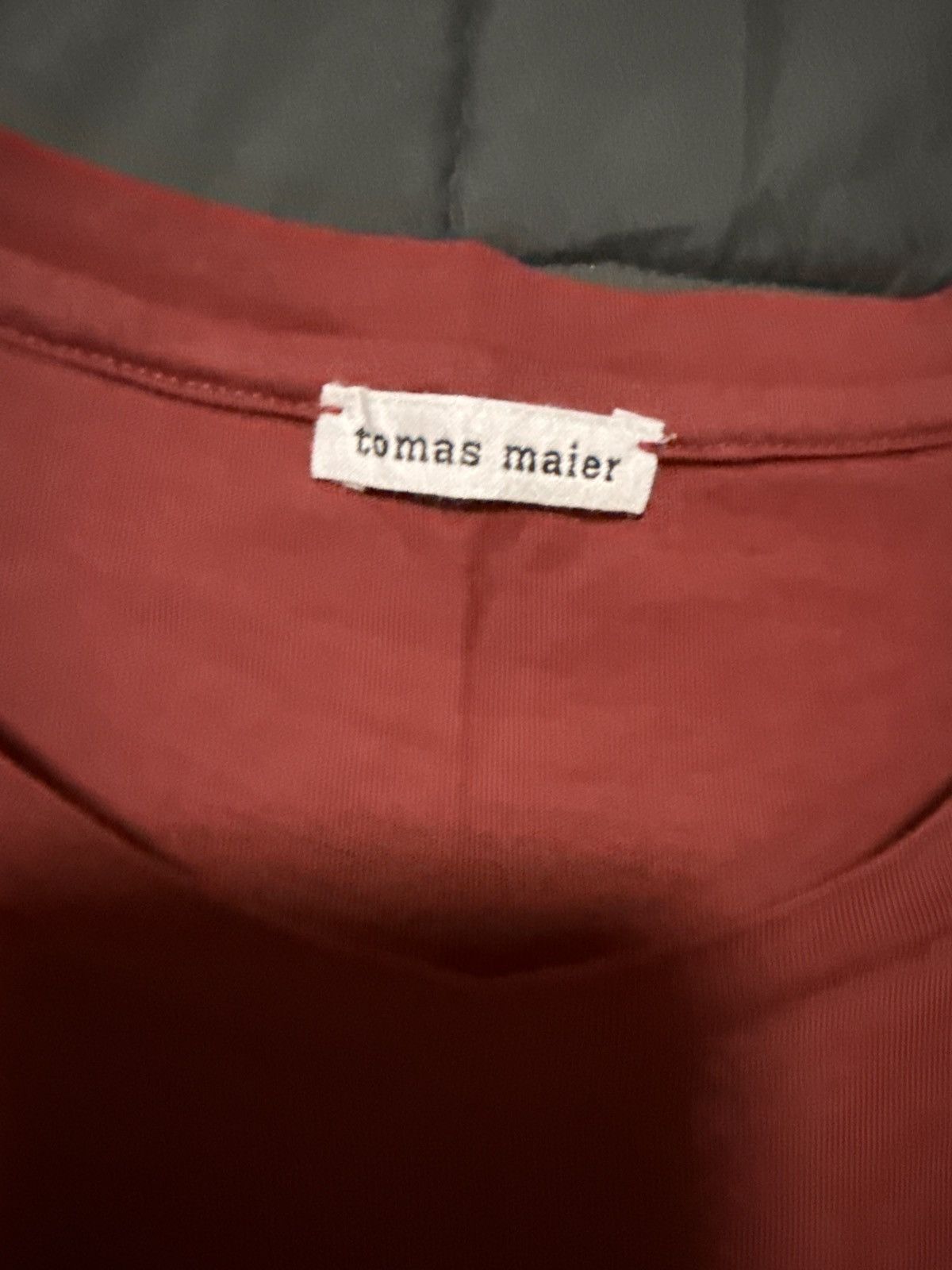 Tomas Maier Tomas maier Burnt Red Tee Xl Size US XL / EU 56 / 4 - 2 Thumbnail