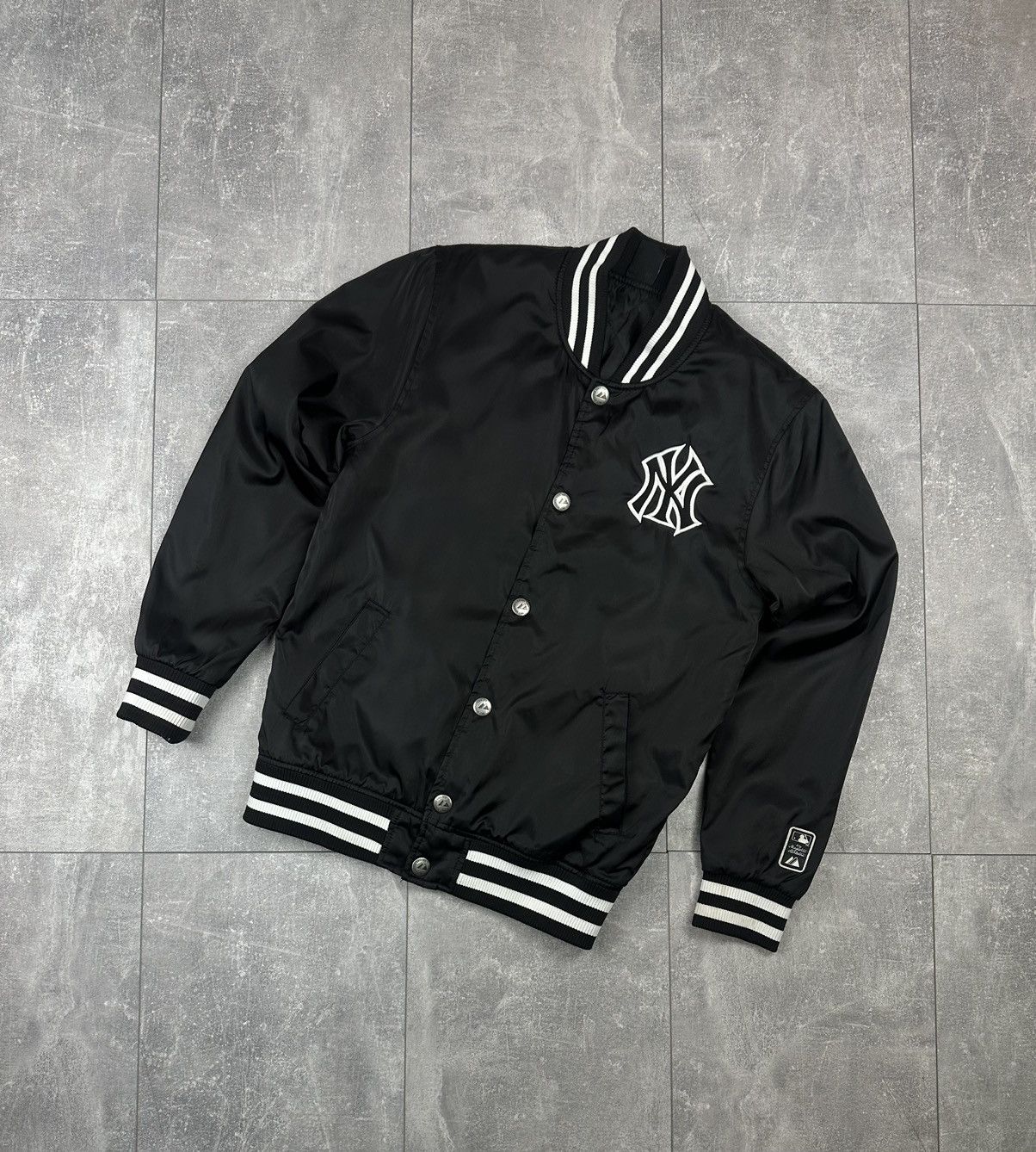 Majestic Majestic New York Yankees Light Y2K Bomber Jacket Size US S / EU 44-46 / 1 - 6 Thumbnail