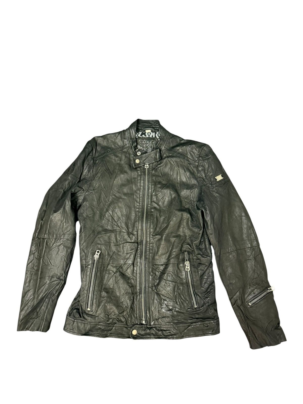 Diesel Diesel Bikers Leather Jacket amiri dior homme rick owen 7🟩3 Size US M / EU 48-50 / 2 - 1 Thumbnail
