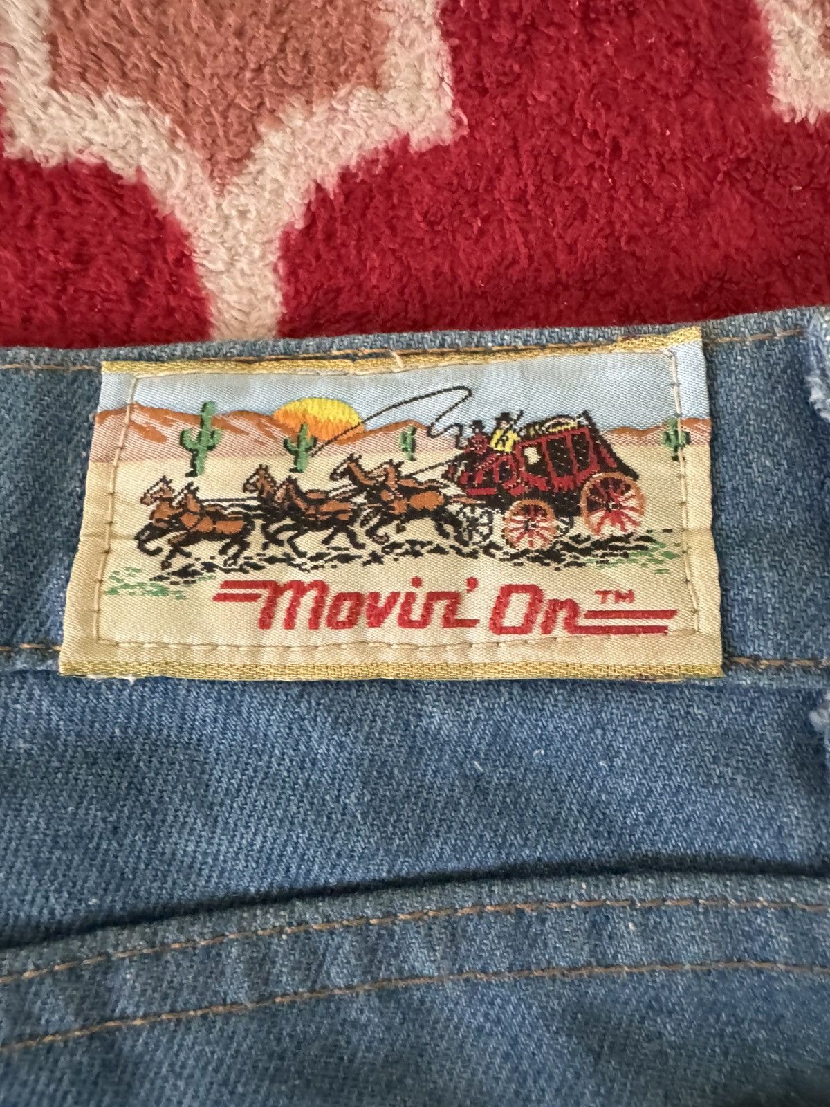 Levi's Vintage Levi's 70's Movin' On orange tab Denim Pants Size US 30 / EU 46 - 10 Thumbnail