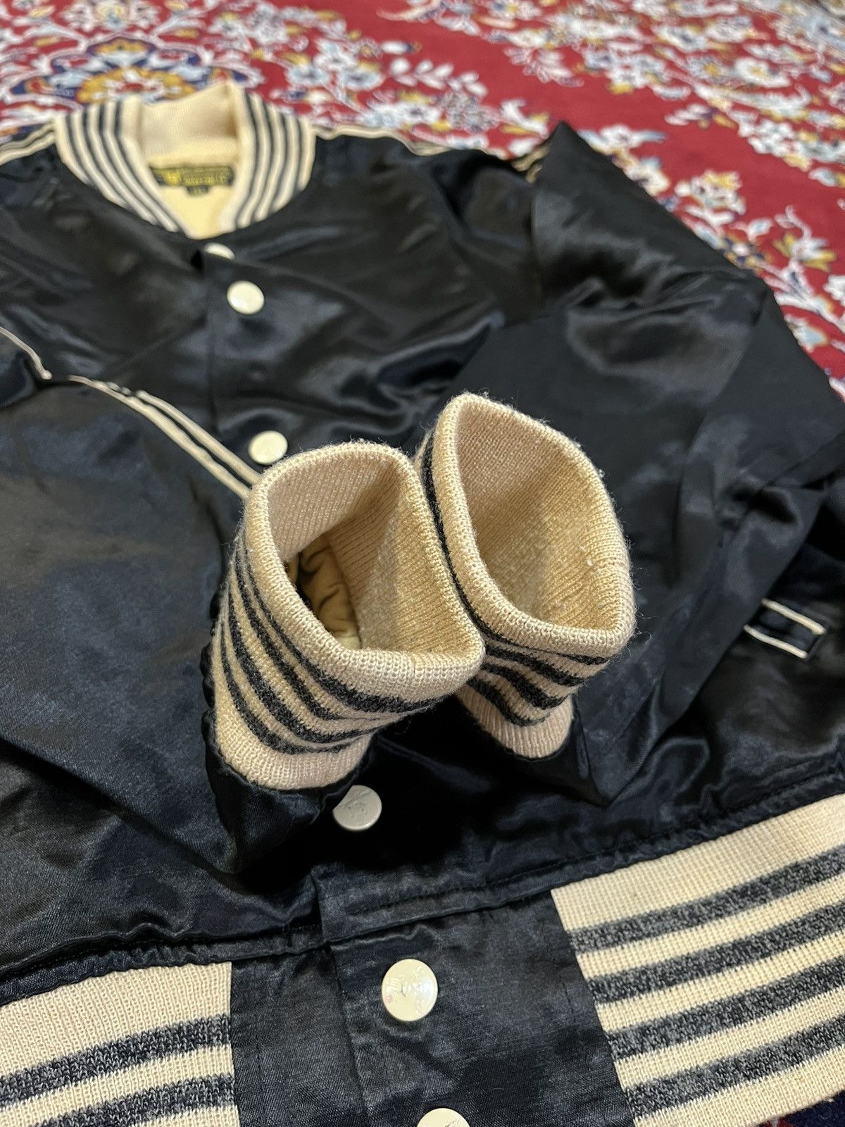 Sugar Cane × Toyo Enterprises Georgia Varsity Satin by sugar cane co Size US S / EU 44-46 / 1 - 4 Thumbnail