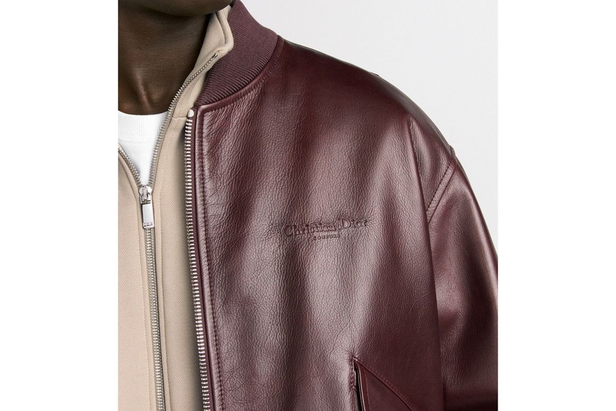 Dior o1bcso1str0326 Couture Bomber Jacket in Brown Size US L / EU 52-54 / 3 - 6 Thumbnail