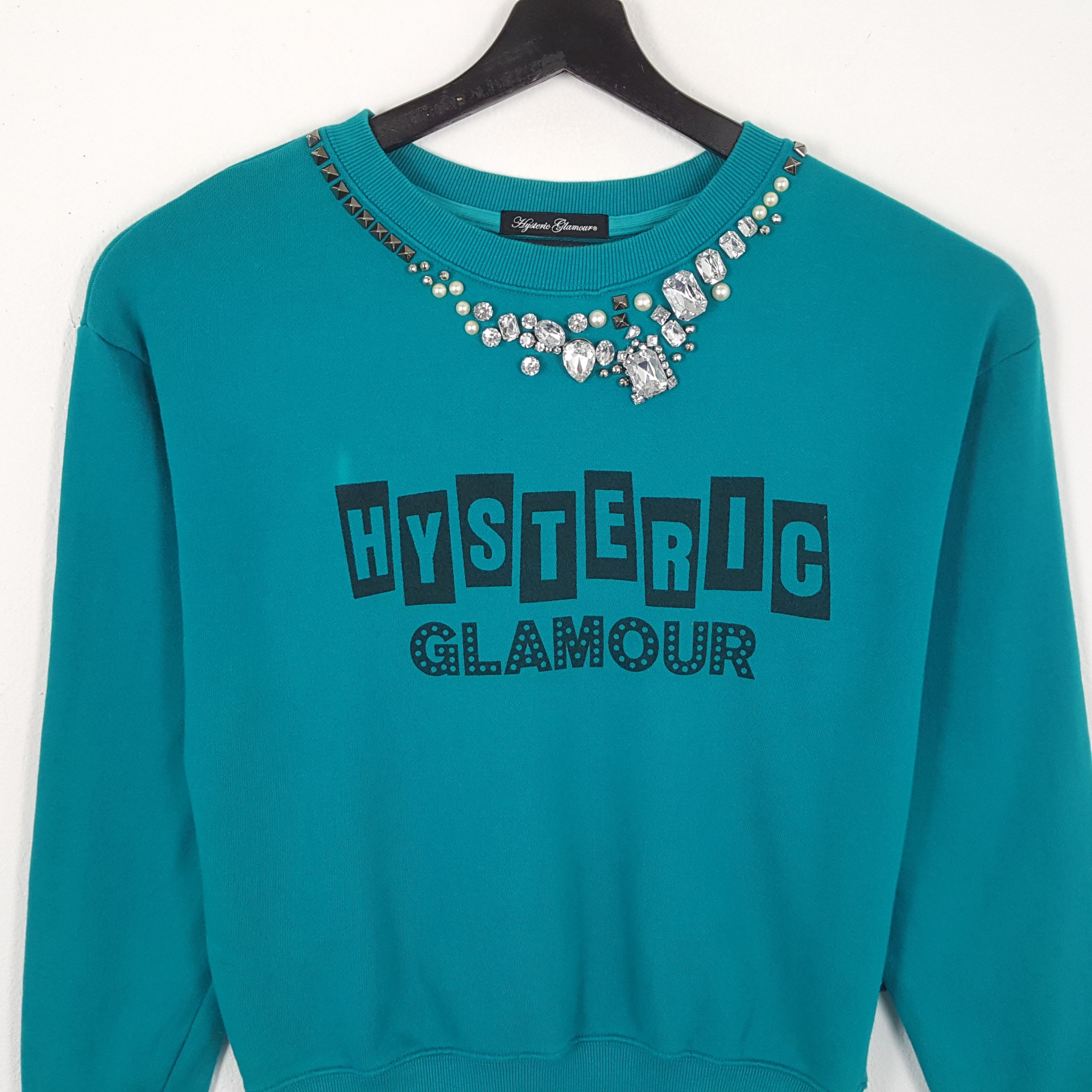 Hysteric Glamour HYSTERIC GLAMOUR Rare Fashion Style Design Sweatshirt Size US M / EU 48-50 / 2 - 2 Thumbnail