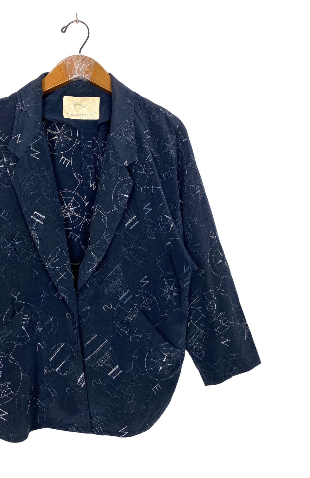 Vintage Rare‼️ Vintage Franca v. Paoloni Shirt Blazer Size M / US 6-8 / IT 42-44 - 2 Thumbnail