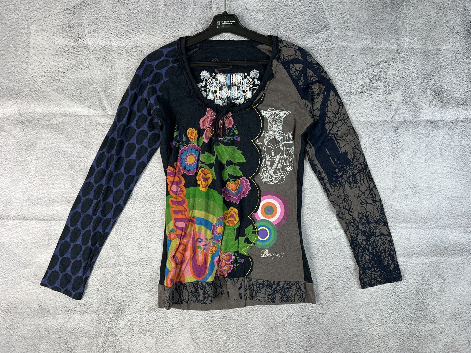 Desigual Desigual multicolour streetwear ladies blouse Size M / US 6-8 / IT 42-44 - 3 Thumbnail