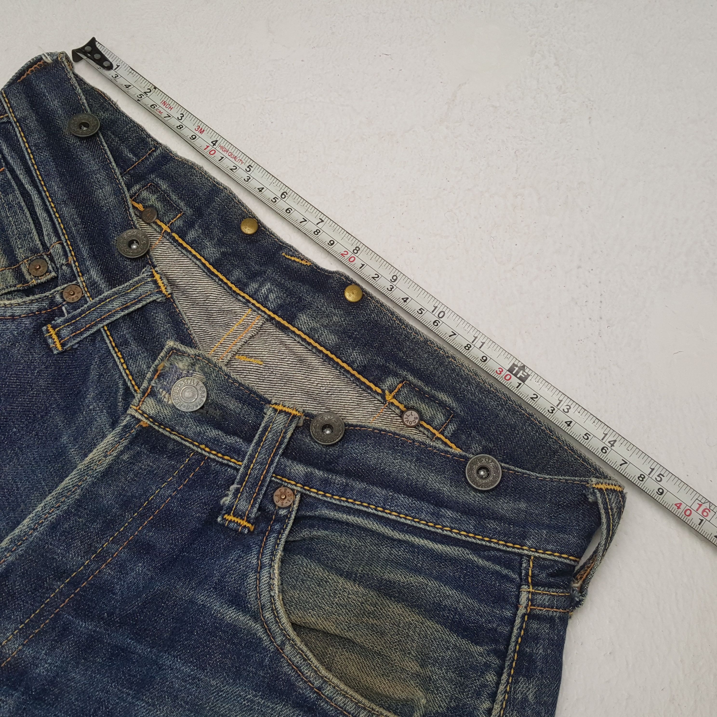 Evisu EVIS Japanese Brand Custom Daicock Jeans C280N20 Size US 31 - 10 Thumbnail
