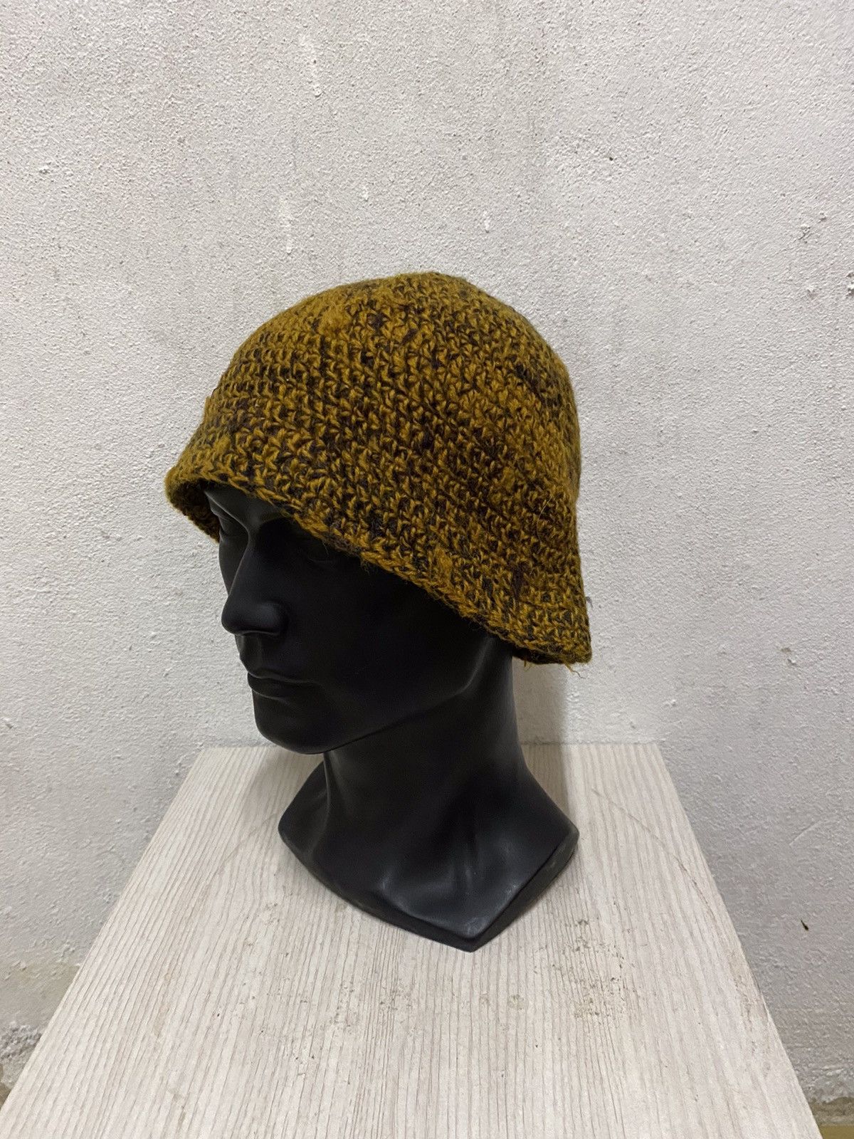 Japanese Brand Rare Design Crochet Japanese Brand Beanie Hat Size ONE SIZE - 3 Thumbnail