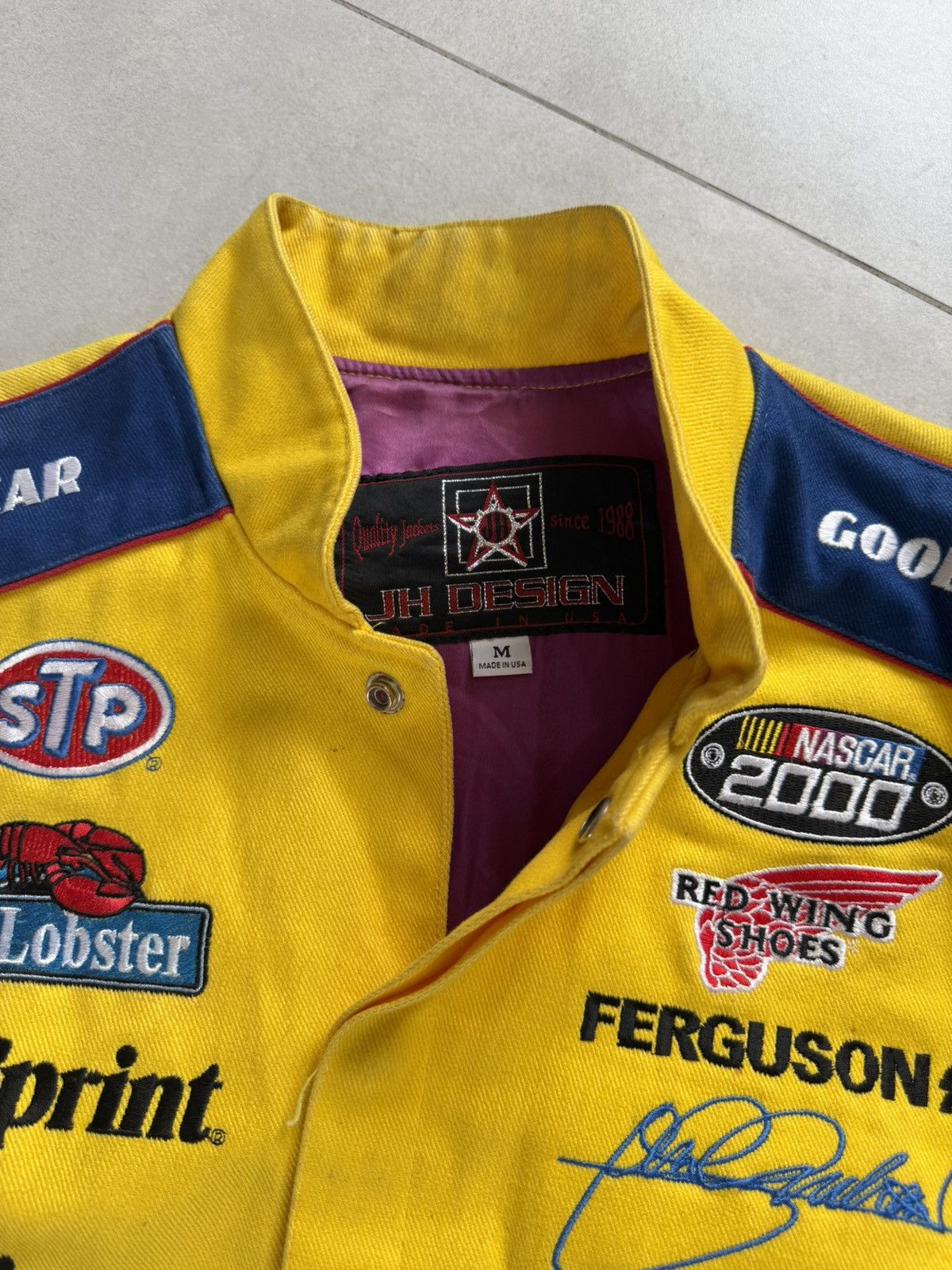 Jeff Hamilton 200s NASCAR Cheerios Racing Jacket John Andretti Size US M / EU 48-50 / 2 - 6 Thumbnail