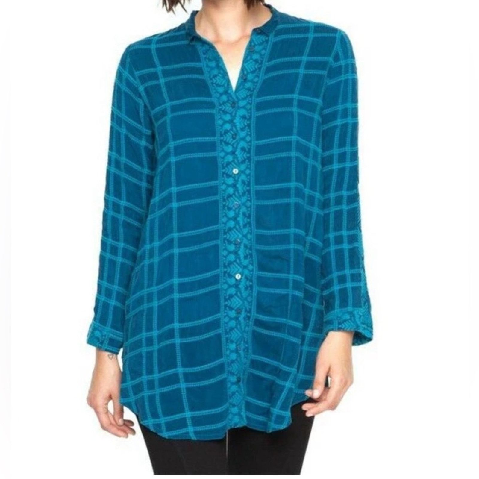 Johnny Was Johnny Was Chepas Button Down Size: S Size S / US 4 / IT 40 - 1 Thumbnail