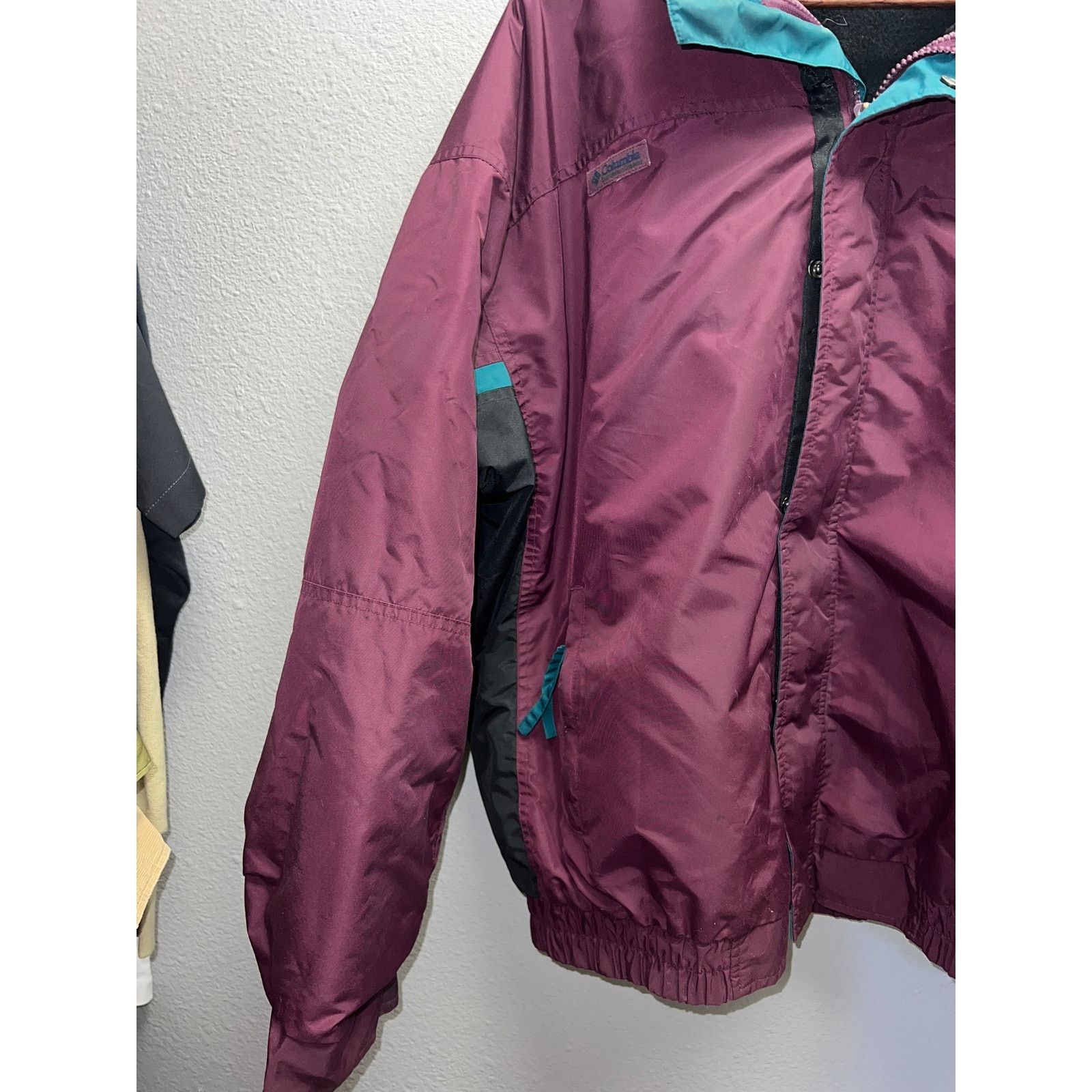 Vintage Vintage Columbia Radial Sleeve Jacket Bugaboo Purple XL Size US XL / EU 56 / 4 - 5 Thumbnail