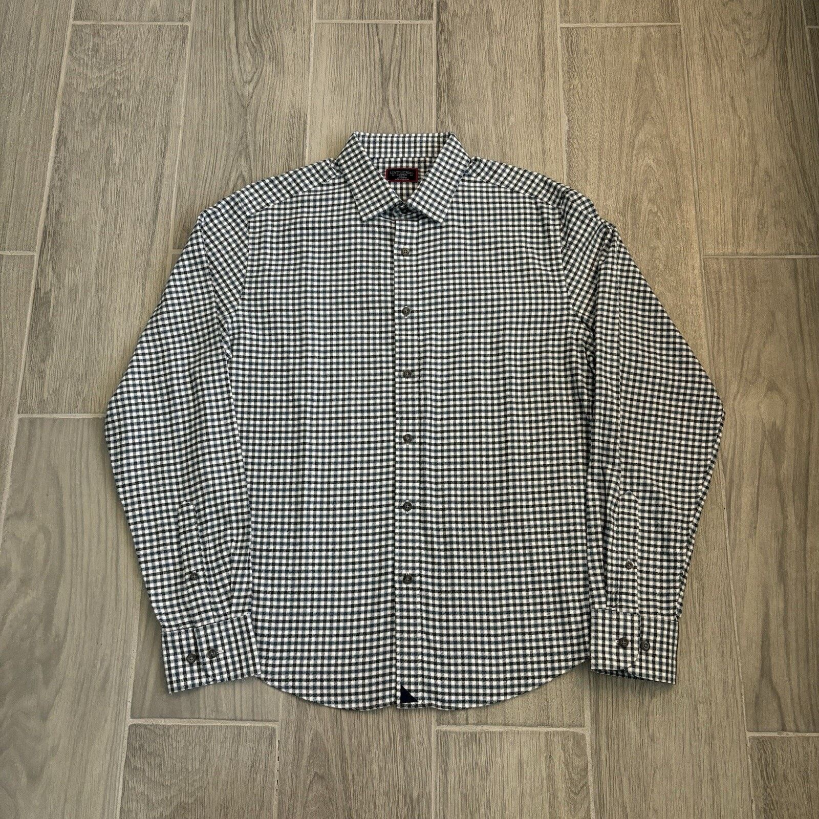 UNTUCKit UNTUCKit Men’s M Slim Fit Gibbston Blue Long Sleeve Shirt Size US M / EU 48-50 / 2 - 1 Thumbnail