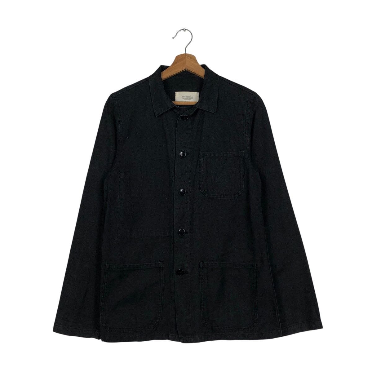 Issey Miyake 📌Vintage Chore Worker Jacket Button Zucca Travail France Size US M / EU 48-50 / 2 - 3 Thumbnail