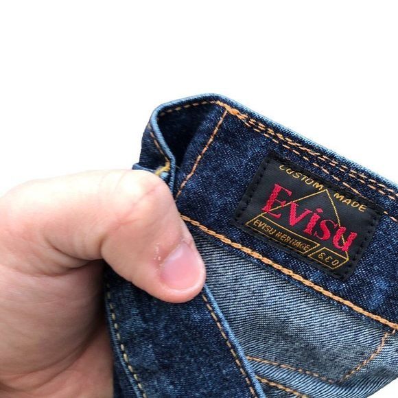 Evisu RARE Evisu Embroidered Jeans Size 30 Blue Size US 30 / EU 46 - 5 Thumbnail