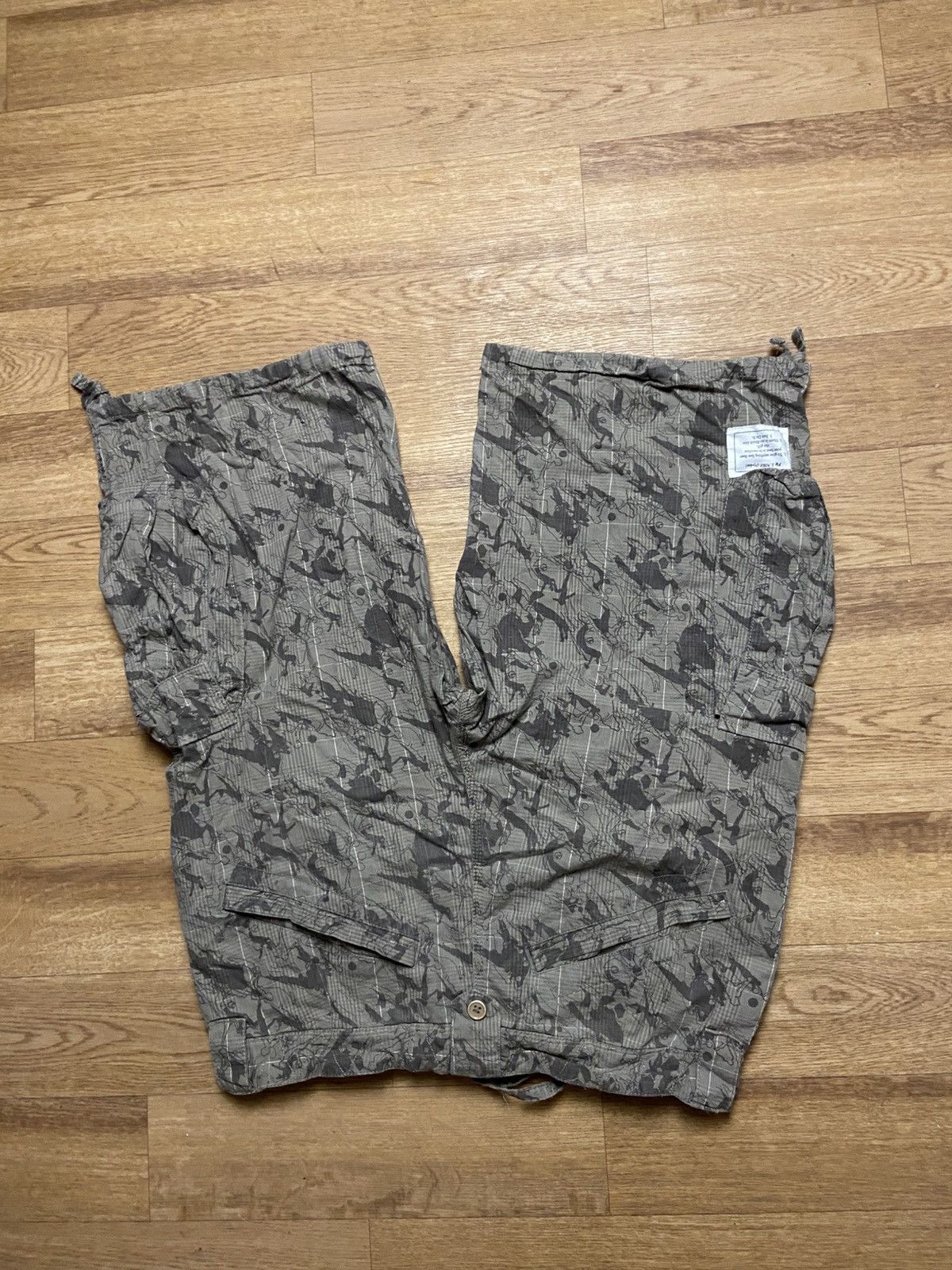 Nike × Vintage 🔥NIKE VINTAGE CARGO CAMO SHORTS Size US 32 / EU 48 - 5 Thumbnail