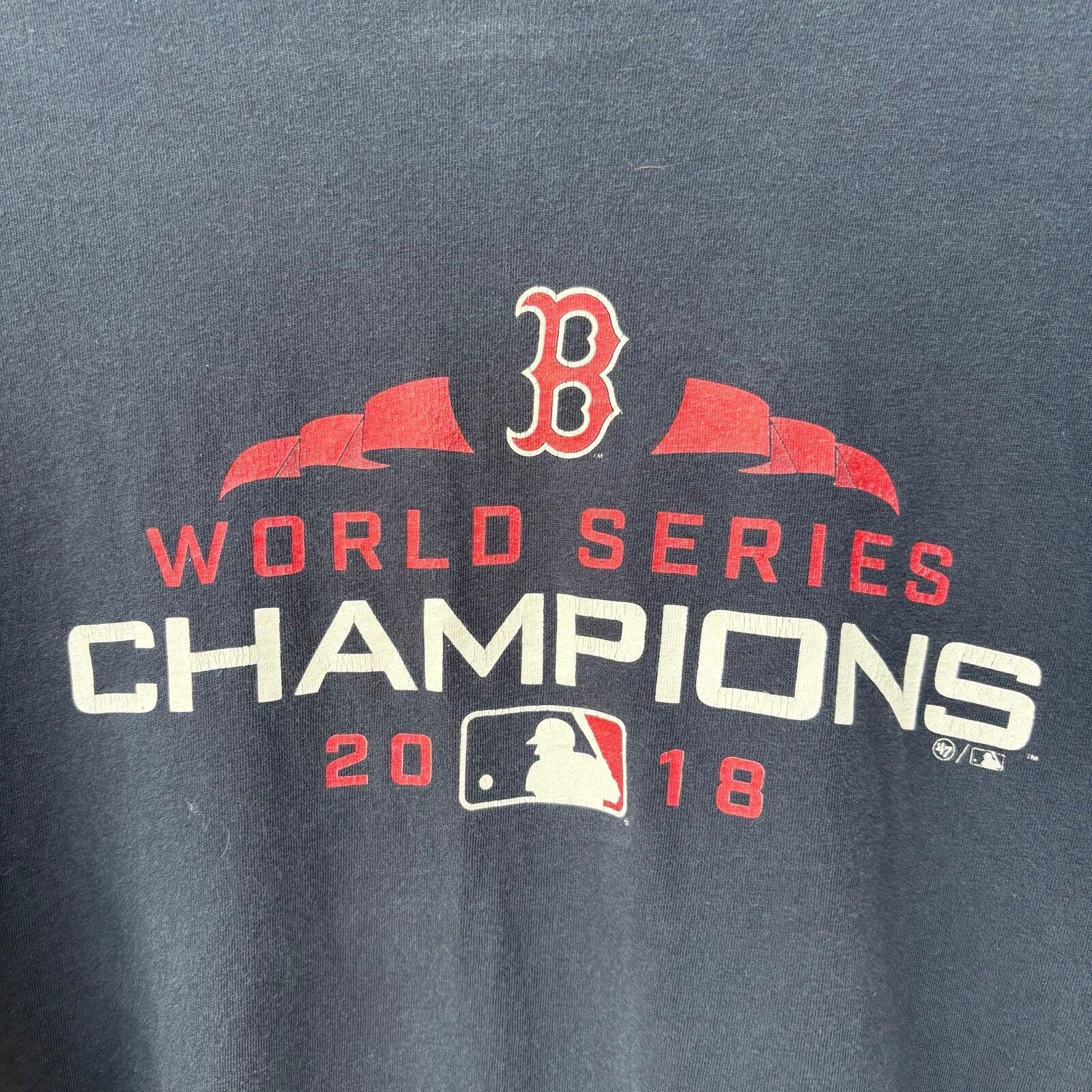 Majestic Vintage Boston Red Sox World Series Tshirt Size US L / EU 52-54 / 3 - 2 Thumbnail