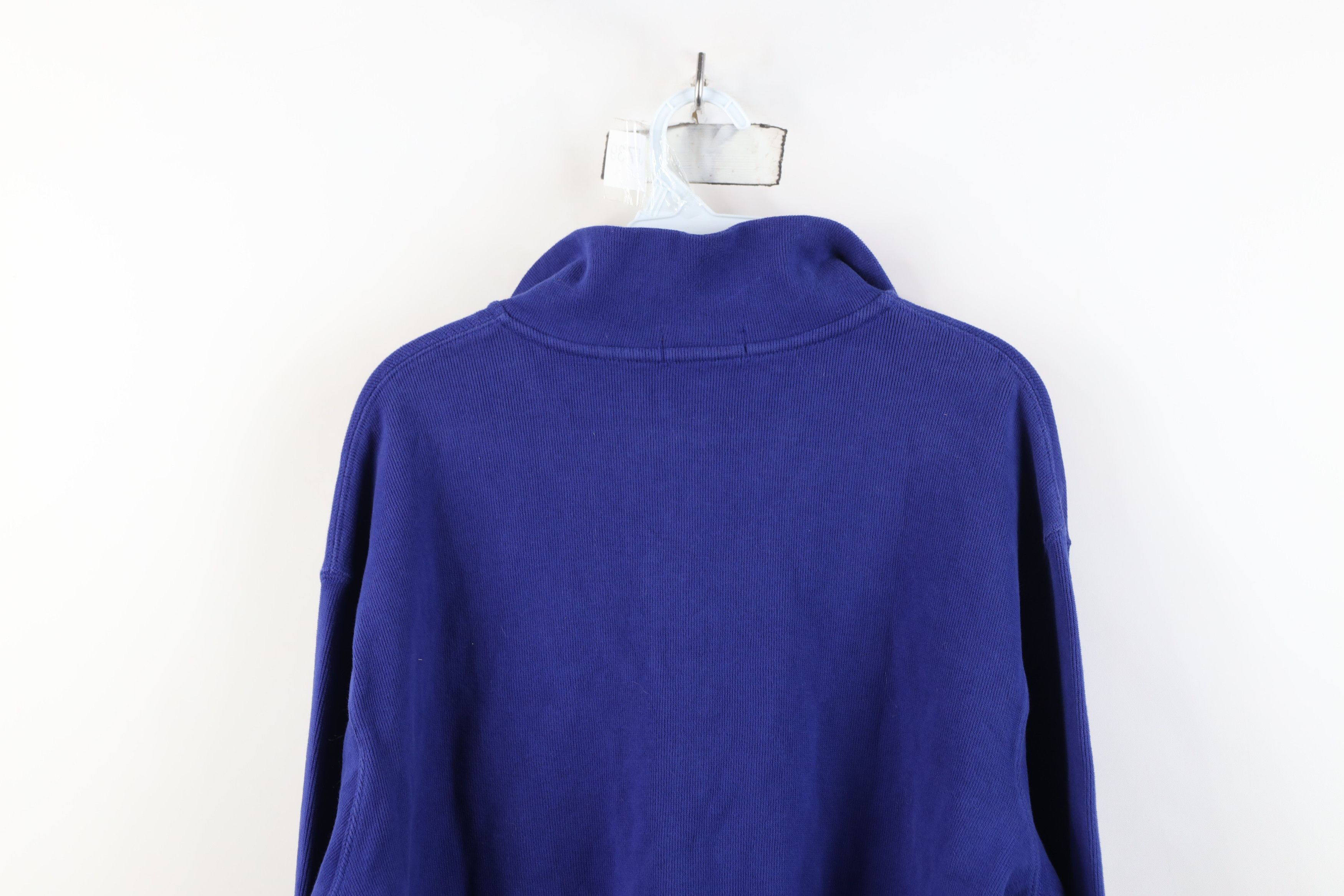 Ralph Lauren Vintage Ralph Lauren Ribbed Knit Half Zip Pullover Sweater Size US XL / EU 56 / 4 - 14 Thumbnail