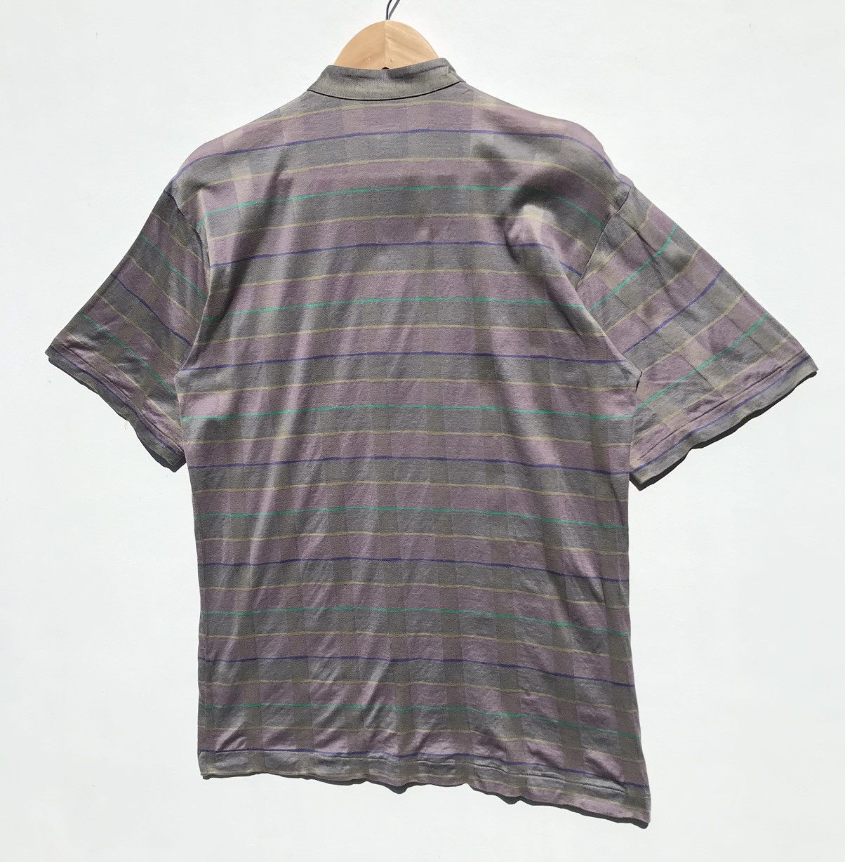 Vintage × Yves Saint Laurent Vintage Yves Saint Laurent Tricots Tee YSL Stripe Luxury Size US M / EU 48-50 / 2 - 4 Thumbnail
