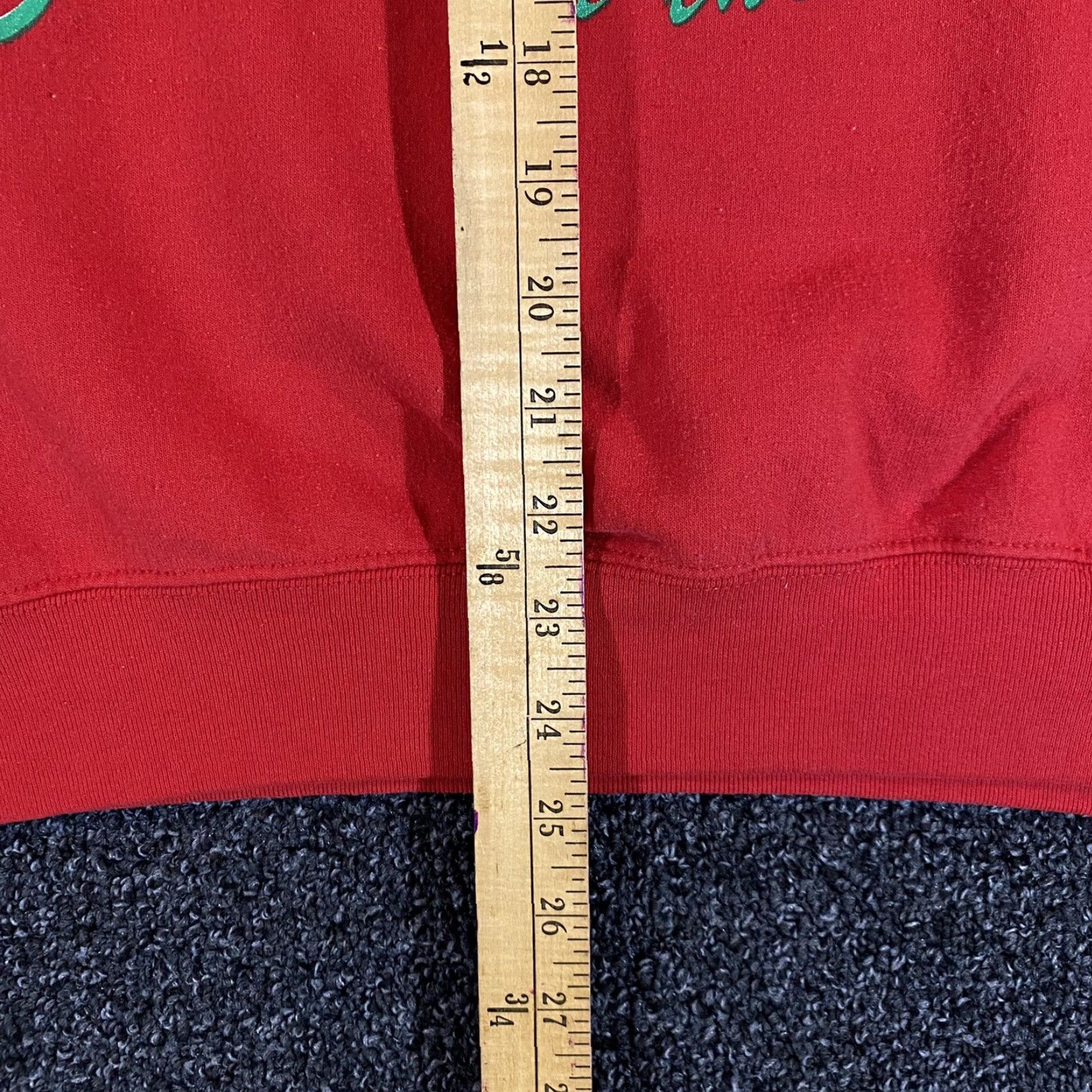 Vintage VINTAGE Betty Boop Sweater Pullover Mens M Red Christmas 90s Graphic Crew Neck Size US M / EU 48-50 / 2 - 7 Thumbnail