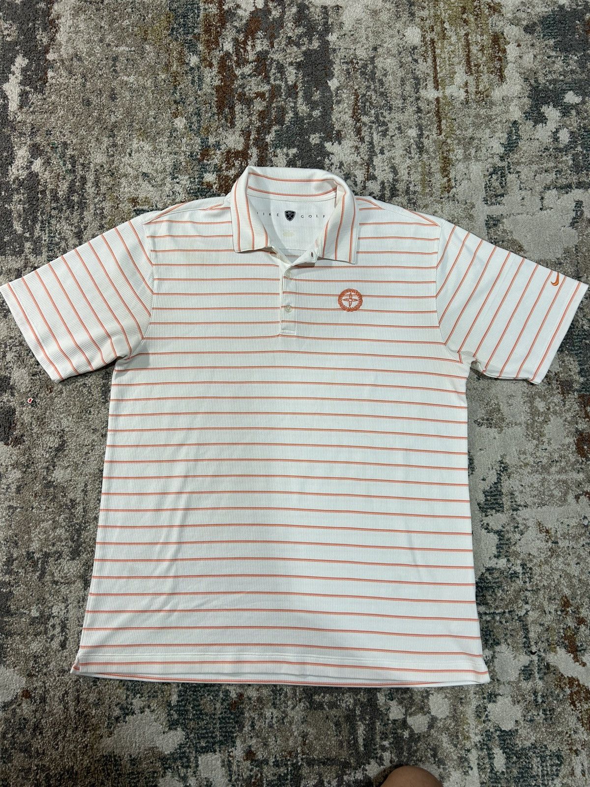 Nike Vintage Y2k Nike Golf Striped Polo Size US XL / EU 56 / 4 - 1 Thumbnail