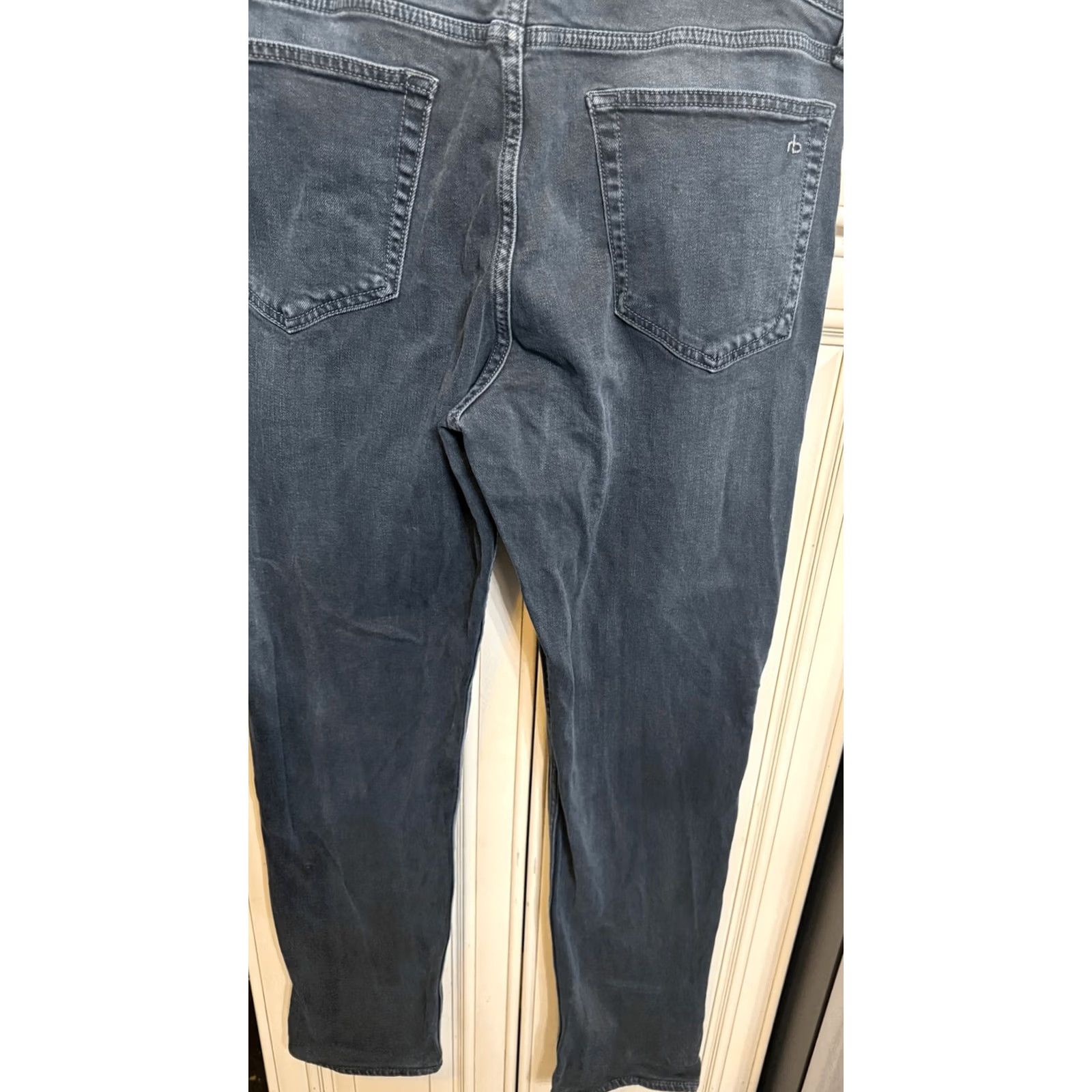 Rag & Bone Rag & Bone Jeans Men Stretch Cotton Blend Slim Straight Denim Blue 34 Size US 34 / EU 50 - 4 Thumbnail