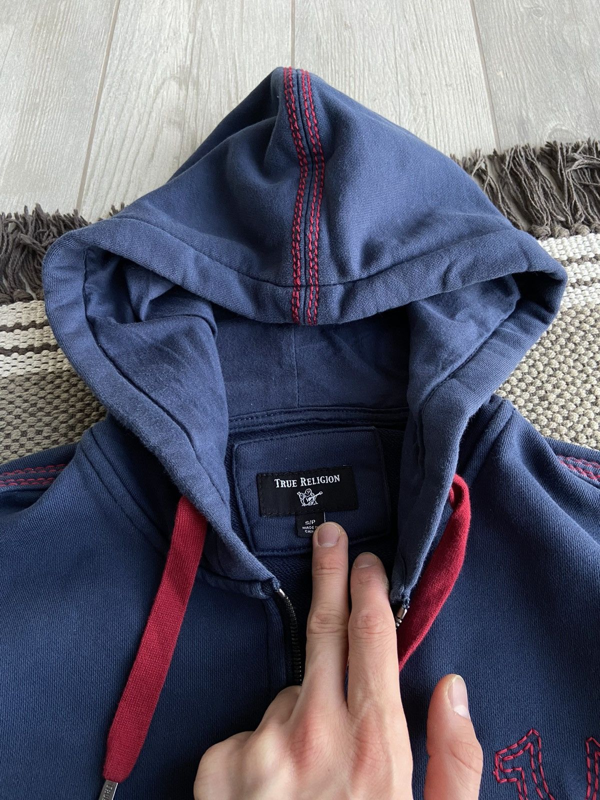 True Religion × Vintage Vintage Y2K True Religion Thick Stitching