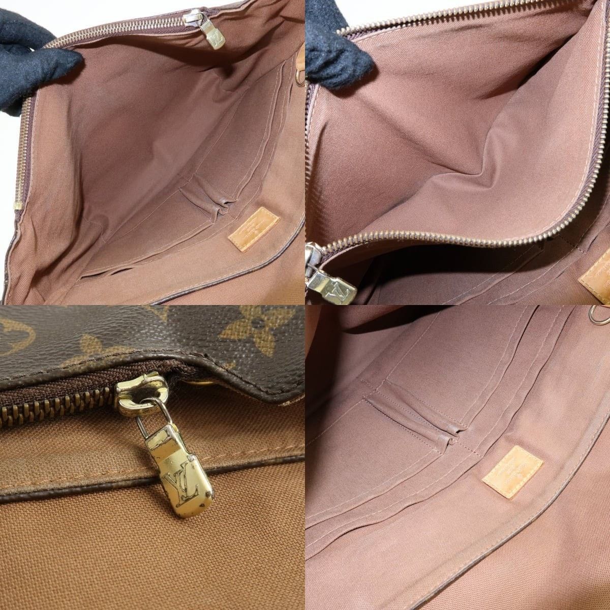 Louis Vuitton Louis Vuitton Monogram Beaubourg MM Canvas Messenger Bag Size ONE SIZE - 7 Thumbnail