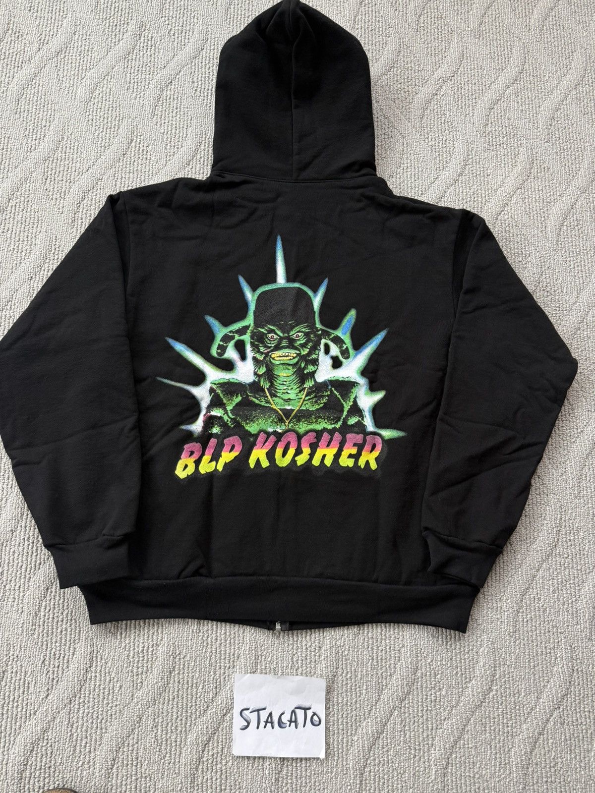 Rap Tees BLP Kosher Driedelman Tour Zip Up Hoodie Size US S / EU 44-46 / 1 - 2 Thumbnail